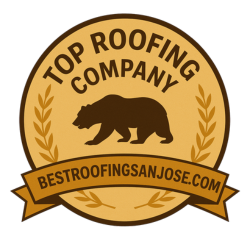Top Roofing Company California Award Badge